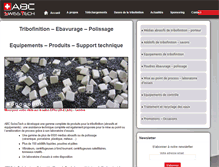Tablet Screenshot of abcswisstech.com